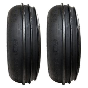 Pair of GMZ Sand Stripper Ribbed Front (6ply) ATV Tires [28x12-14] (2)