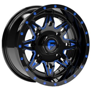 Fuel Lethal 14x7 ATV/UTV Wheel - Matte Black (4/156) 4+3