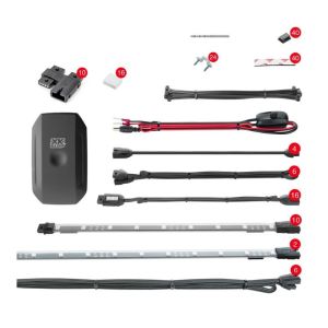 XK Glow Standard XKchrome App Control RGB LED Accent Light UTV Kit
