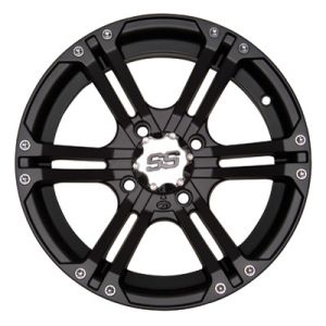 ITP SS212 Black ATV Wheel Front 14x6 4/110 (4+2) [14SS400]