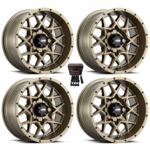 ITP Hurricane ATV Wheels/Rims Bronze 14
