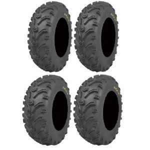 Full set of Kenda Bear Claw (6ply) 24x8-12 and 24x10-11 ATV Tires (4)