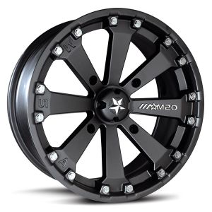 MSA M20 Kore ATV Wheel - Flat Black [14x7] +0mm (4/110) [M20-04710]