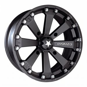 MSA M20 Kore ATV Wheel - Flat Black [14x7] +0mm 4/156 [M20-04756]