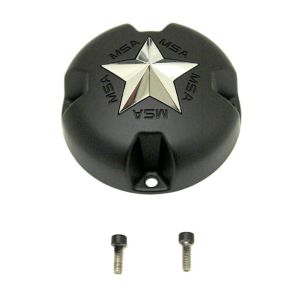 MSA Flat Black Wheel Cap (Fits MSA M12-M36 wheels)