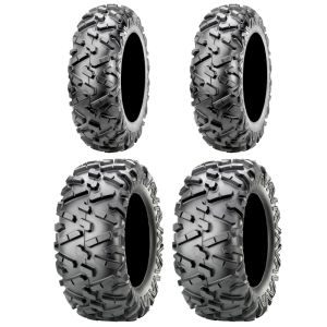 Full set of Maxxis BigHorn 2.0 Radial 25x8-12 and 25x10-12 ATV Tires (4)