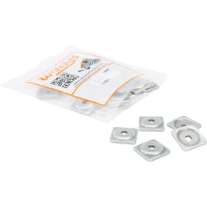 Woody's Traction Aluminum Square Single Support Plates - 24 Pack