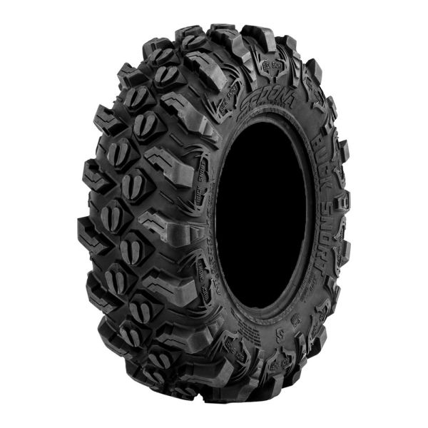Full set of Sedona Buck Snort 25x8-12 and 25x10-12 ATV Tires (4)
