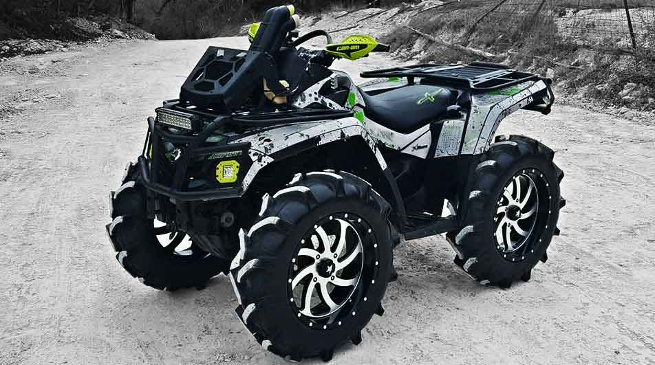 ATV wheels, tires and parts