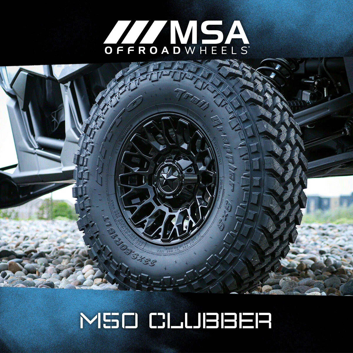 MSA M50 Clubber Wheels