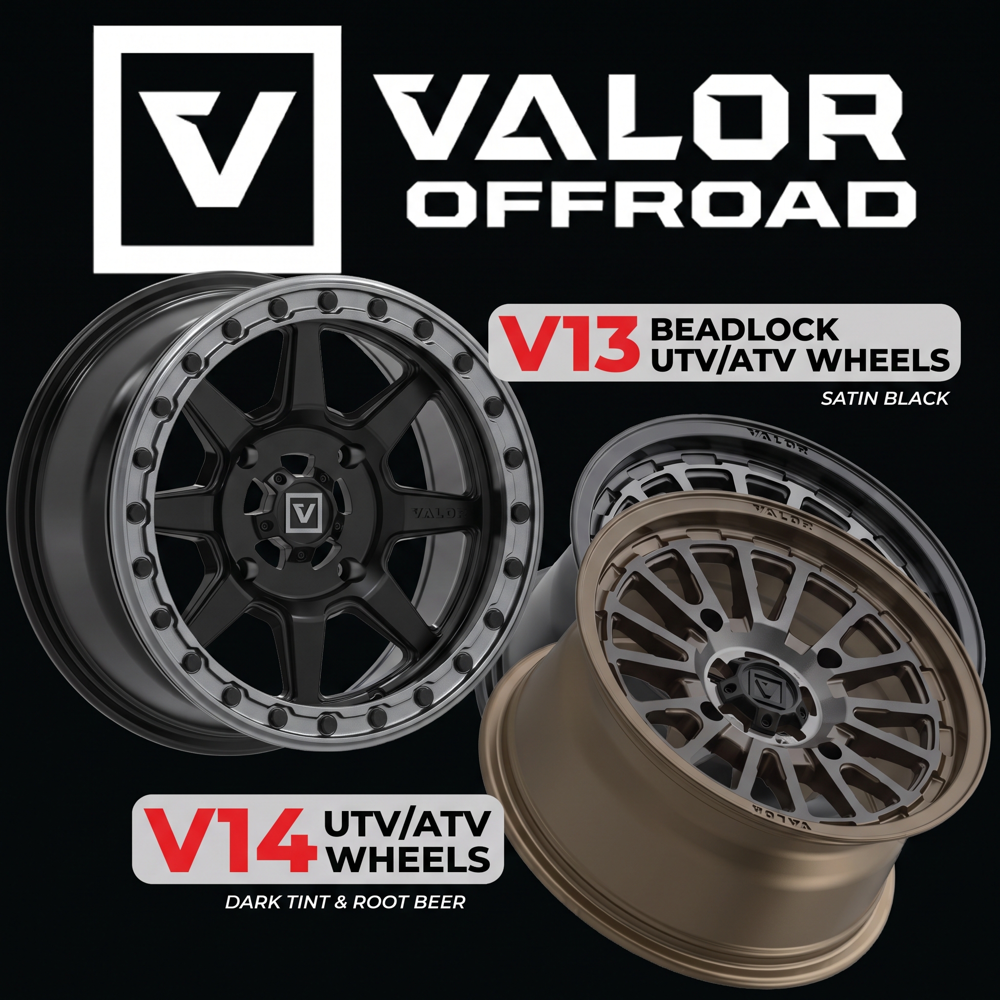 Valor V13 and V14 Wheels